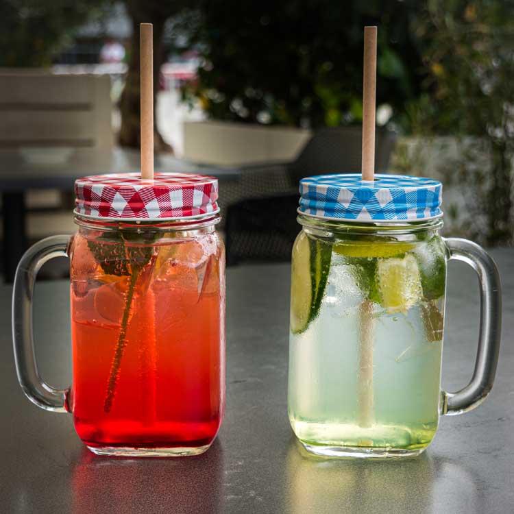 homemade lemonade in our Greek restaurant in Dresden