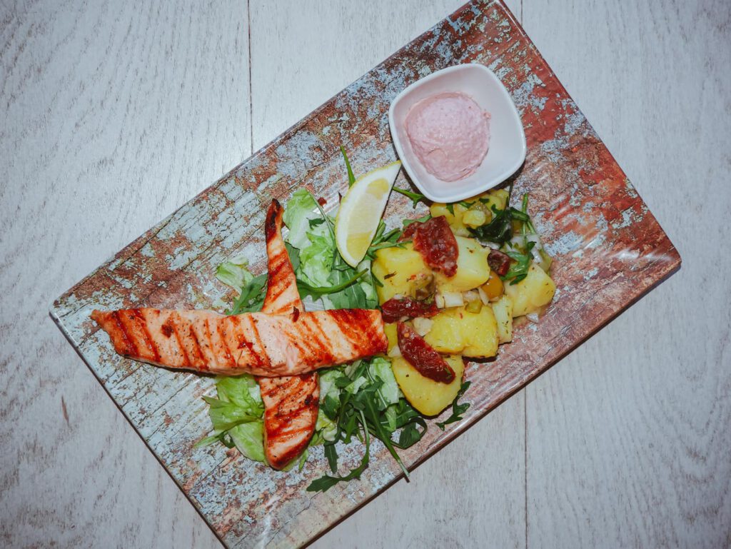 You could also enjoy our salmon fillet in the comfort of your own home!