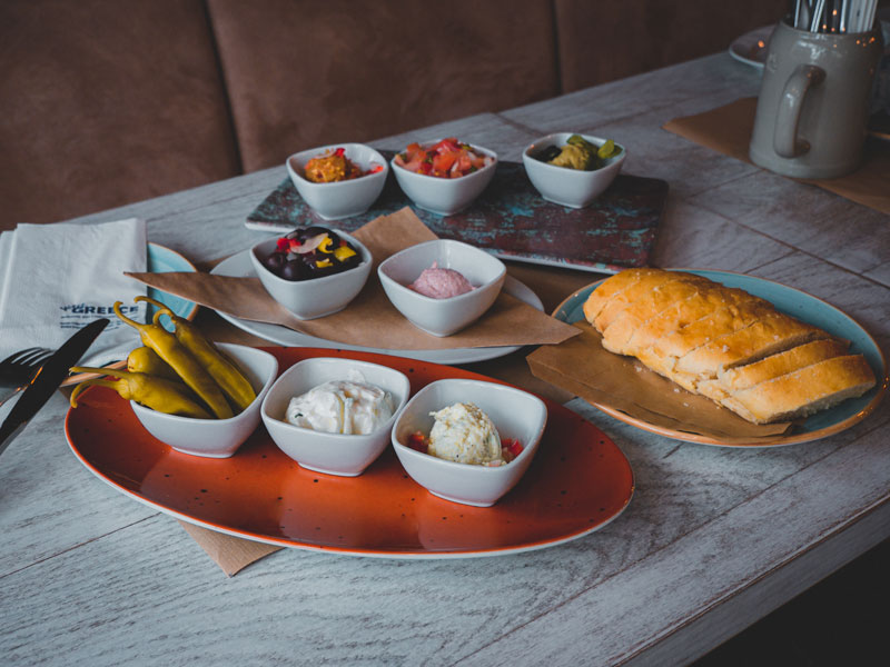 Mediterranean cuisine is versatile and varied - like our starters